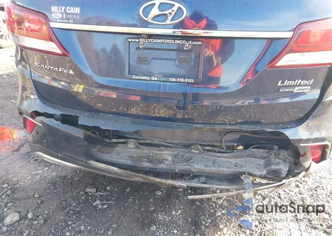 2018 Hyundai Santa Fe Limited Ultimate z USA, uszkodzony, nr VIN KM8SRDHF1JU258595